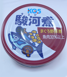 駿河煮缶（まぐろ野菜煮）の商品画像